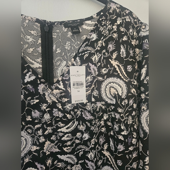 Ann Taylor Factory A-Line Midi Dress - Picture 3 of 5